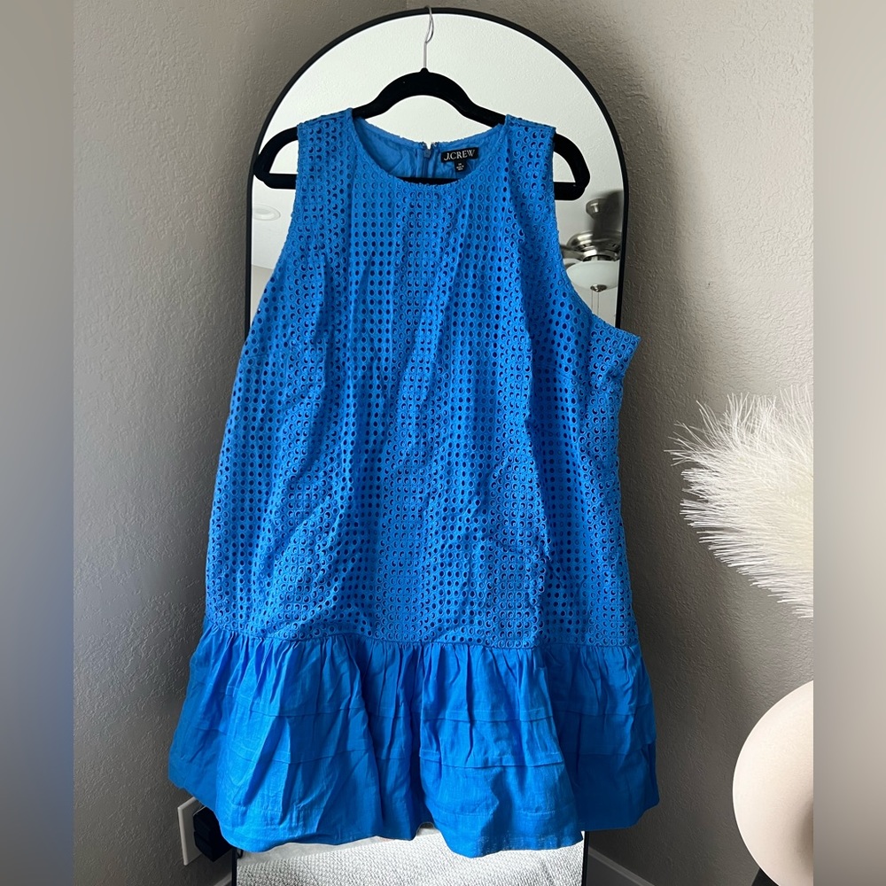 BRAND NEW J Crew Eyelet Dress